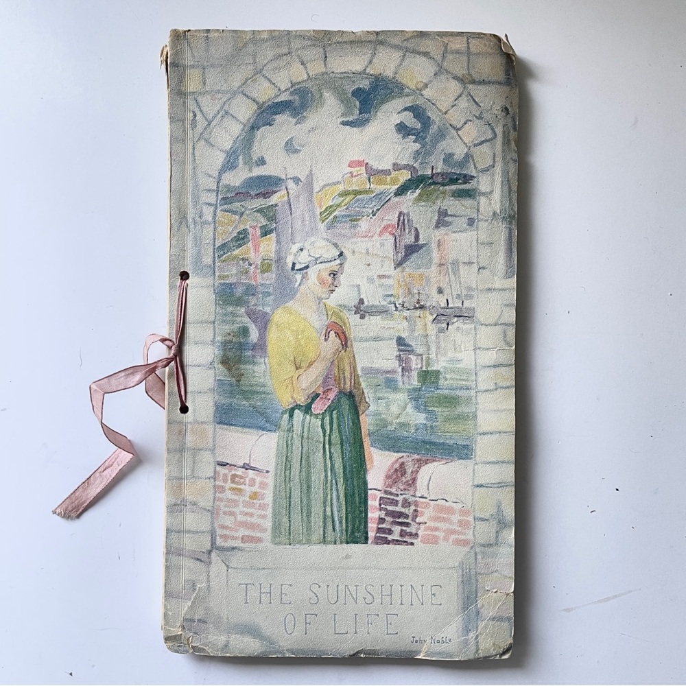 Antique 1912 The Sunshine of Life Book Goldsmith-Woolard Rare Collectible Poem